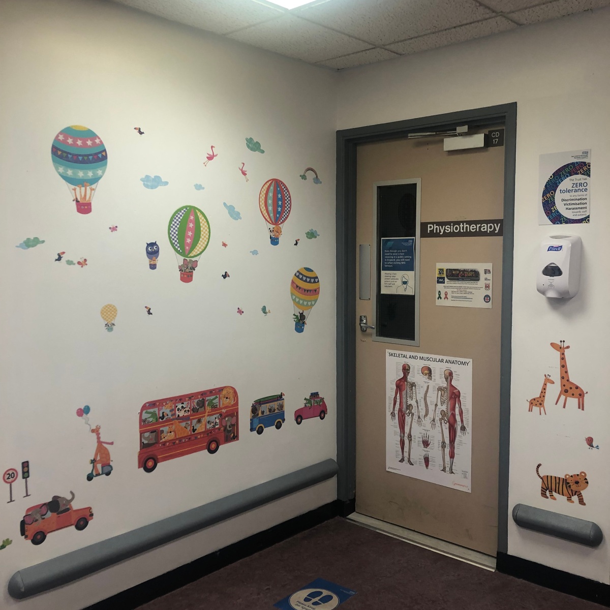 Wall art for the child development centre at York hospital