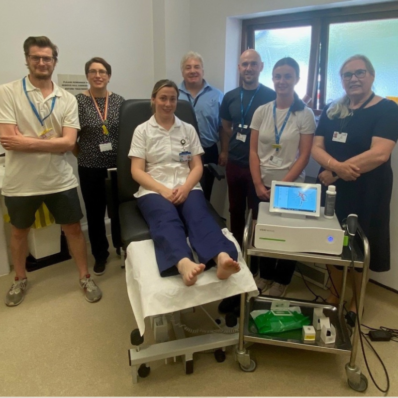 Shock Wave Therapy Unit at White Cross Court