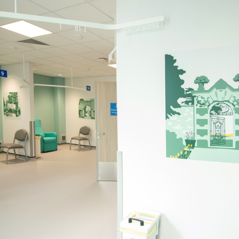 Art work for the new Emergency Department